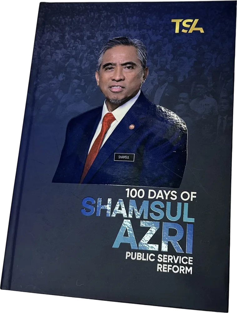100 Days of Shamsul Azri, printed by D'FA Print