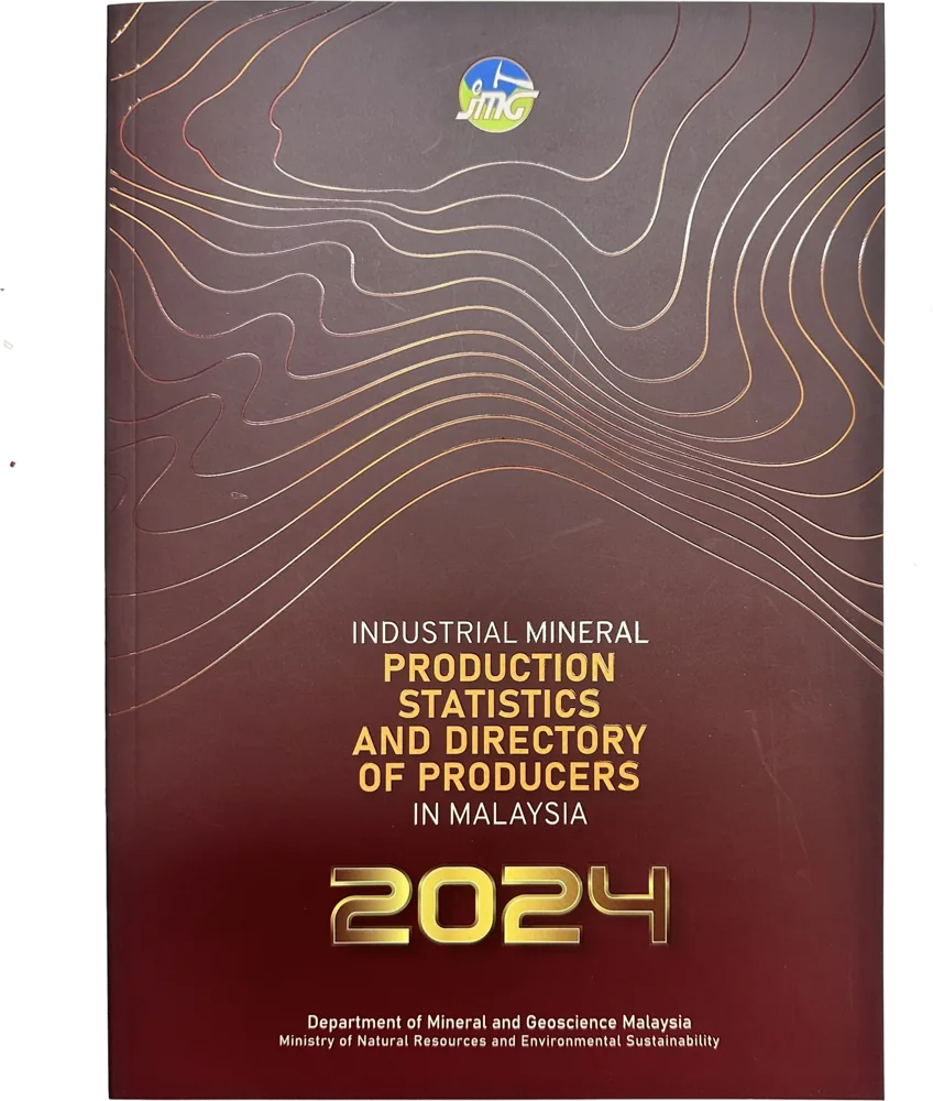 Industrial Mineral Statistics 2024, printed by D'FA Print