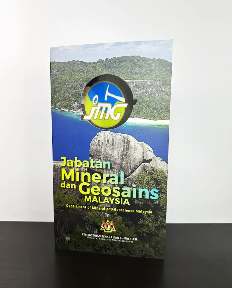 Jabatan Mineral dan Geosains publication