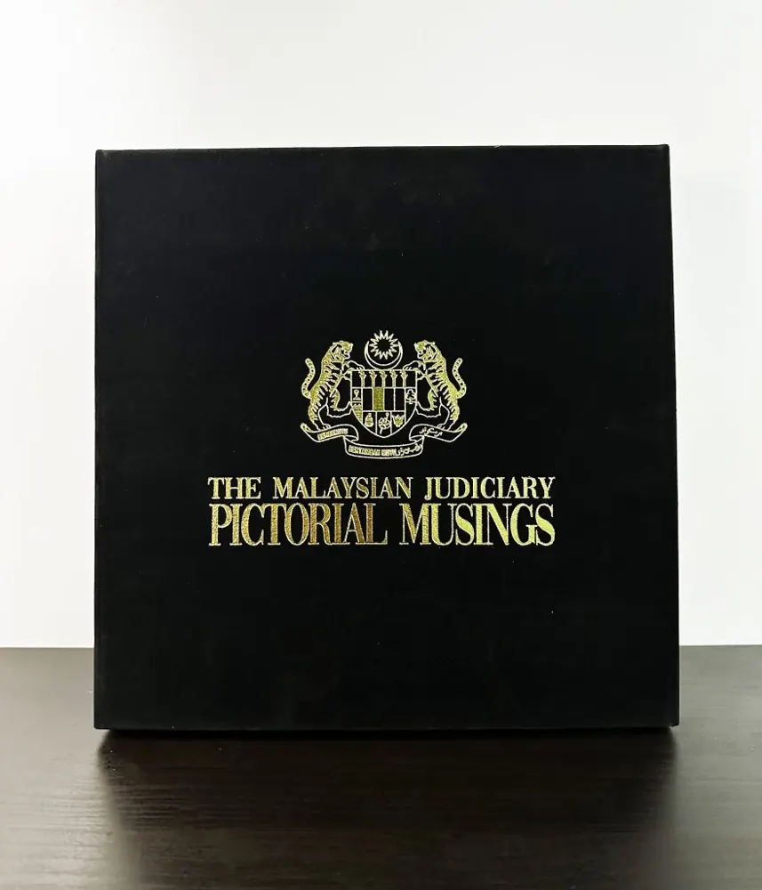 The Malaysian Judiciary Pictorial Musings hard cover book