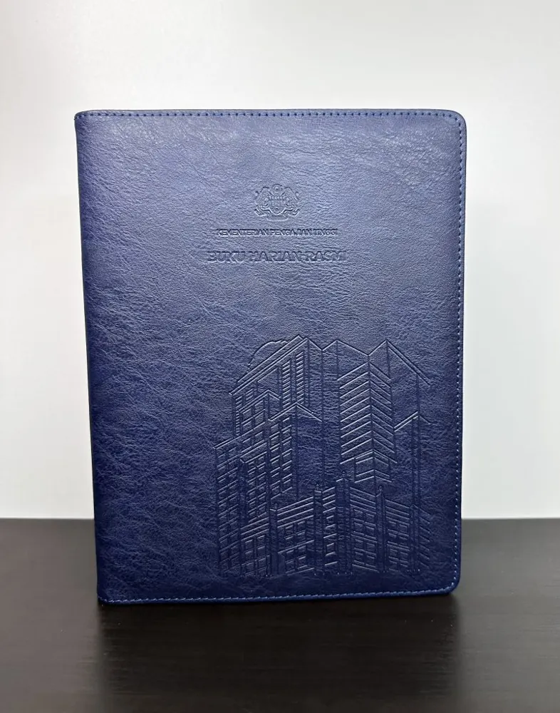 Embossed notebook: Embossed hard cover notebook